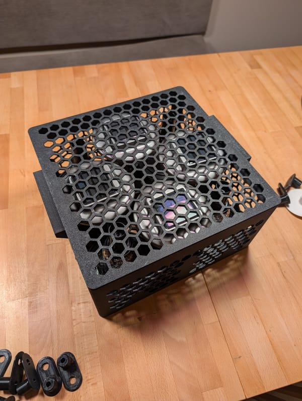 3D-gedruckte Box – Gartenlampen